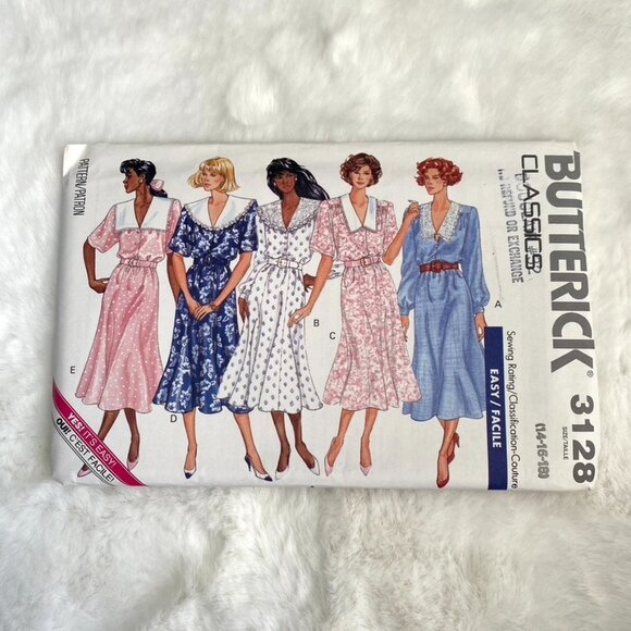 2 Butterick Classics Sewing Patterns - Picture 4 of 5